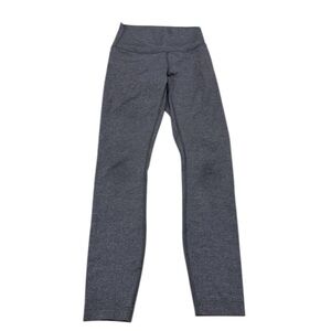 Lululemon Women’s Gray Wunder Under HR Leggings Sz 4  *Please Read*